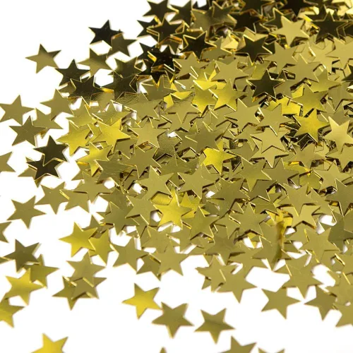 Miniatura 4 de Confeti de papel de aluminio dorado brillante – 0.5 oz (1 pieza), perfecto para cumpleaños, baby showers, vacaciones y más