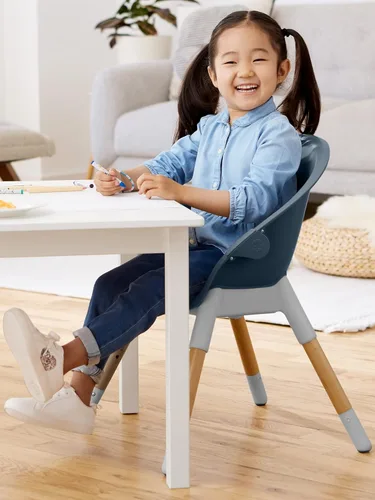 Miniatura 8 de Skip Hop Silla alta para bebés 4 en 1 convertible, EON, azul pizarra