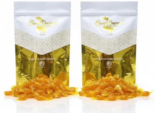 Miniatura 10 de SweetGourmet Botones de mantequilla Caramelo duro envuelto a granel de Arcor 1 libra