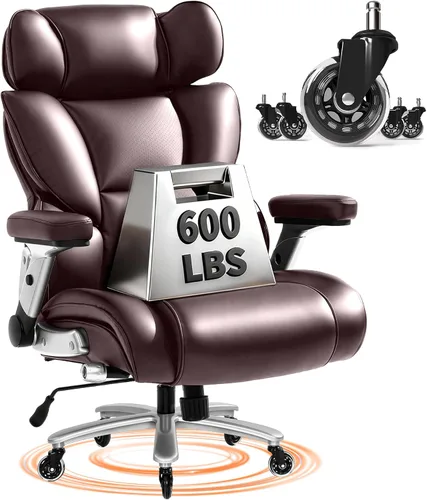 Miniatura 18 de FLEXISPOT Silla de oficina grande y alta con asiento convertible de hasta 44 pulgadas, de gran tamaño para adultos y mascotas, silla de computadora