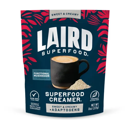 Miniatura 16 de Laird Superfood Creamer - Crema en polvo sabor a cacao, 8 onzas