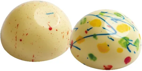 Miniatura 2 de Decora Hemisferio Molde de Chocolate con Base Policarbonato, 7.9 x 4.7 x 0.9 in