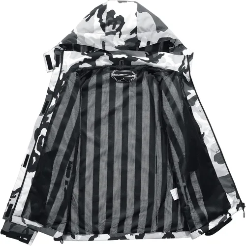 Miniatura 3 de OTU Chaqueta impermeable para mujer, ligera, impermeable con capucha para senderismo, viajes al exterior.