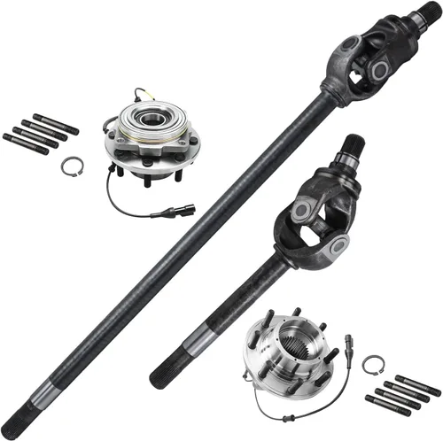 Miniatura 37 de Detroit Axle - Kit de nudillos de dirección delantera izquierda para Ford Edge Lincoln MKX 07-10, cojinete de rueda del lado del conductor, nudillo