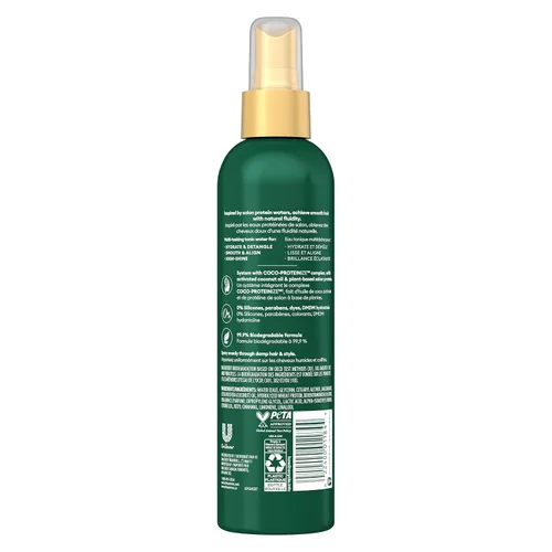 Miniatura 2 de TRESemme Pro Infusion Volume Tonic Spray para engrosar el cabello, 8 onzas, con coco natural, aerosol texturizante a base de plantas, productos