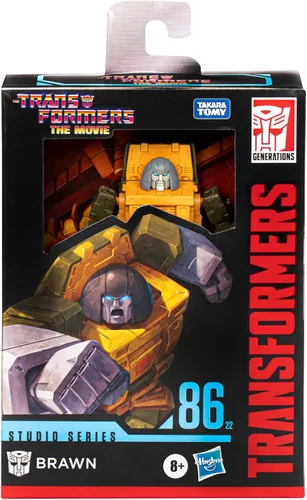 Miniatura 4 de Transformers Toys Studio Series Deluxe The Movie 86-22 Brawn Toy 4.5 pulgadas, figura de acción para niños y niñas a partir de 8 años