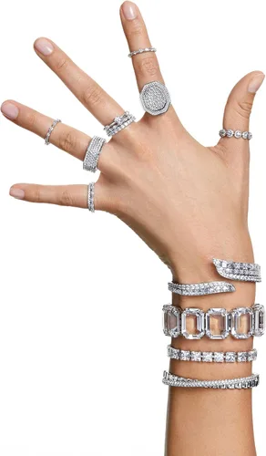 Miniatura 8 de SWAROVSKI - Colección de anillos de cristal Vittore para mujer