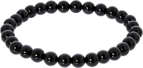 Miniatura 448 de Gem Avenue Handmade Round Bead Stretch Bracelet Unisex Natural Stone Beaded Jewelry for Men & Women, Elastic Wristband for Daily Wear