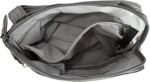 Miniatura 25 de Travelon Bandolera clásica antirrobo con doble cremallera