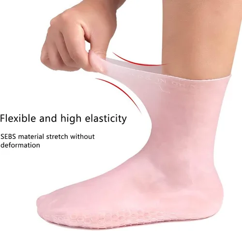 Miniatura 9 de Calcetines hidratantes, calcetines de aloe, calcetines de silicona, calcetines de silicona de gel de spa de pies para mujeres, calcetines