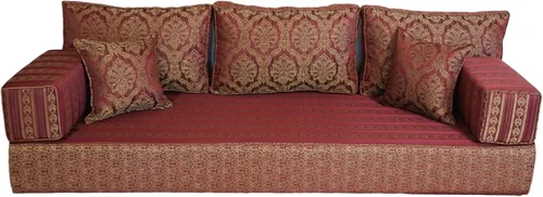 Miniatura 7 de arabicsofa Sofá de asiento de piso árabe - Sofá modular hecho a mano con sofás otomanos