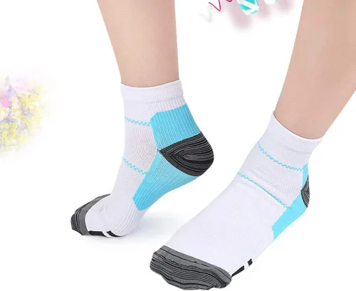 Miniatura 7 de Compression Socks Breathable For Men & Women Circulation - Best Support For Running Nurses Recovery Cycling Flight Athletic
