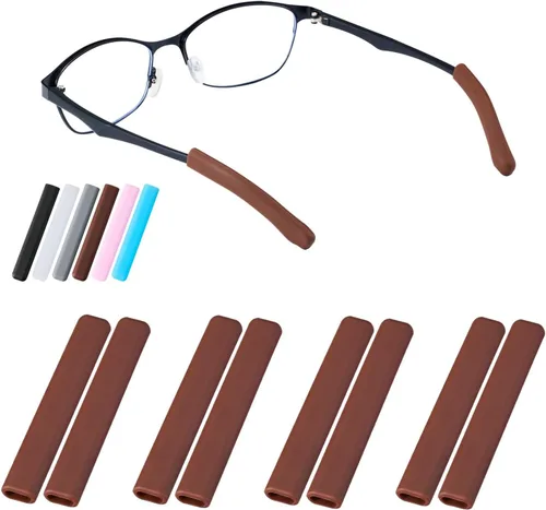 Miniatura 8 de Gdnmapt - Cojín de silicona para los oídos, antideslizante para los ojos, agarre cómodo para los oídos, solución de almohadillas para orejas 2 pares
