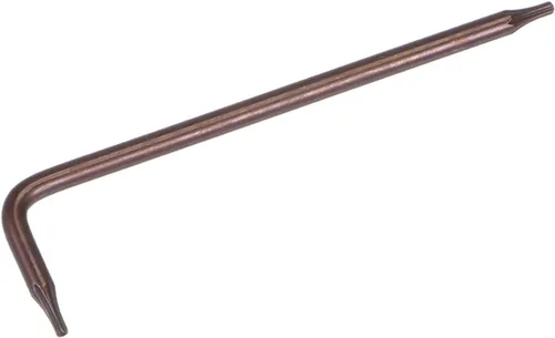 Miniatura 3 de uxcell T6 Anti manipulación Torx Star Key Bit Llave, forma de L 2.68 pulgadas brazo largo, acero S2 2 PC