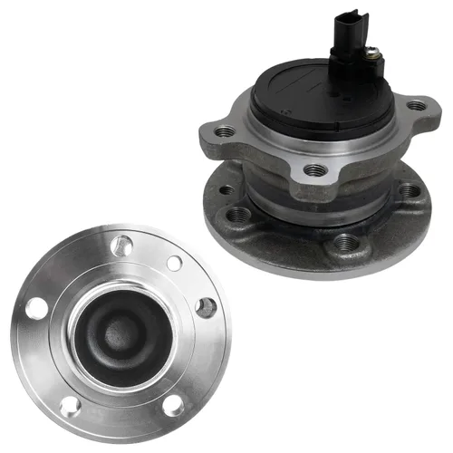Miniatura 14 de Detroit Axle - 2 Cubos de Cojinetes de Rueda Delantera para Dodge Ram 1500 2009-2011, Conjunto de Cojinetes de Rueda y Cubos 2010, Par de Cubos