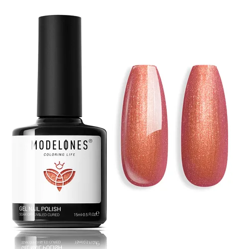 Miniatura 65 de Modelones Esmalte de uñas de gel ojo de gato arco iris con lentejuelas plateadas holográficas, esmalte de uñas de gel 9D con barra magnética, apto