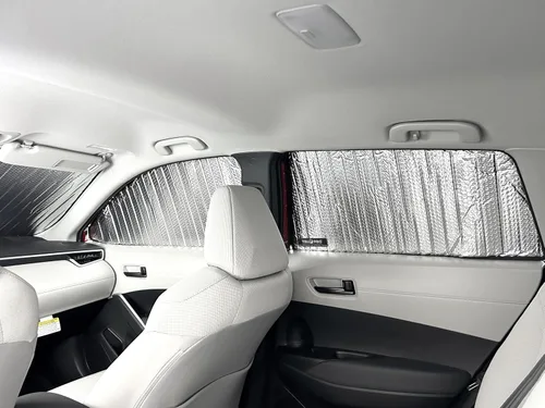 Miniatura 5 de YelloPro - Parasol para asiento delantero para ventana lateral (juego de 2) ajuste personalizado para Toyota Corolla Cross SUV 2022, 2023, 2023