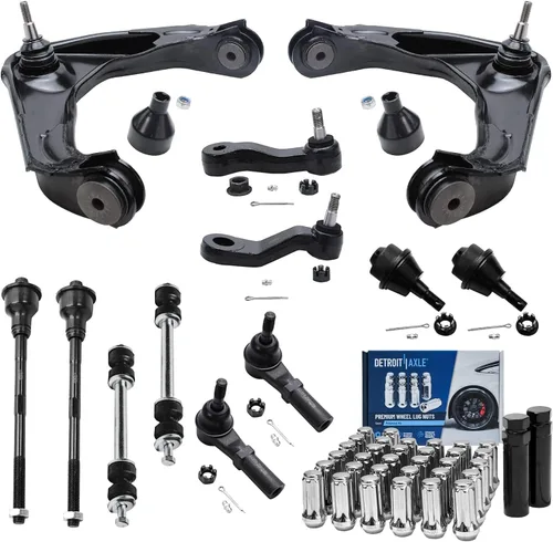 Miniatura 136 de Detroit Axle - Kit de suspensión frontal de 16 piezas para RWD Chrysler 300 Dodge Charger Challenger Magnum 6 brazos de control con rótulas 2