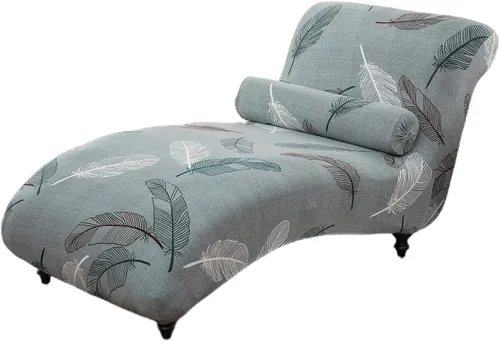 Miniatura 16 de Funda para tumbona sin brazos, funda elástica estampada para sofá reclinable, fundas elásticas para tumbonas para sala de estar, dormitorio, 13