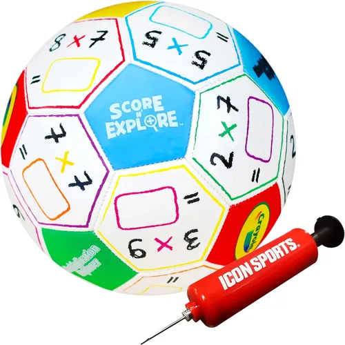 Miniatura 9 de Crayola Balón de fútbol oficial - Unisex Niños - CRAY302BL Zoo Animal Talla 5