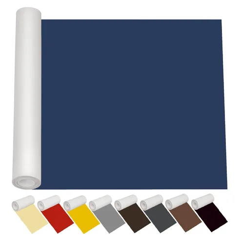Miniatura 12 de Cindy's Tape Parche de reparación de cuero, color negro, 12.6 x 59 pulgadas, cinta de cuero autoadhesiva para muebles, asientos de automóvil, sillas