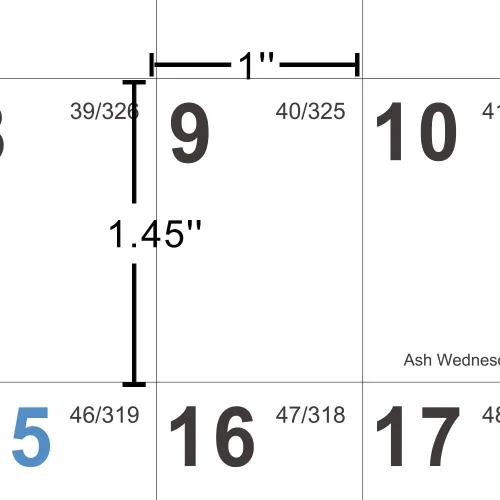 Miniatura 5 de Calendario de pared 2021