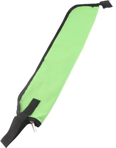 Miniatura 3 de Dilwe Bolsa de baqueta, 5 colores para baqueta, bolsa colgante para baqueta, bolso portátil con asa (verde)