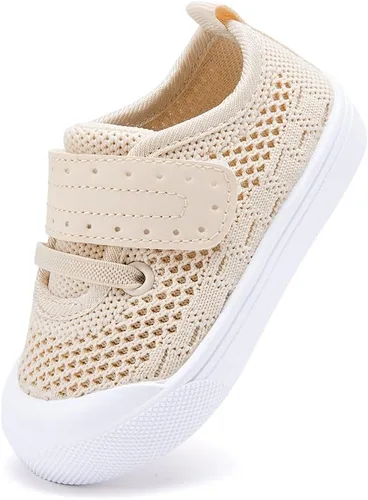 Miniatura 111 de BMCiTYBM Zapatos de bebé para niños pequeños, zapatillas de malla transpirable antideslizantes