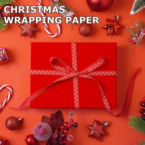 Miniatura 26 de Vanhench Papel de regalo negro de 36" x 1500" (125 pies), rollo de papel kraft de color sólido para tablón de anuncios, construcción de pósteres