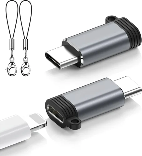 Miniatura 13 de LERTOSEN Paquete de 4 adaptadores Lightning a USB C, carga rápida y sincronización de datos para iPhone 15/16/17 Pro/Pro Max, accesorio adaptador