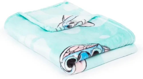 Miniatura 6 de Jay Franco Disney Lilo & Stitch Manta Decorativa con Caja de Regalo - Ropa de Cama de Forro Polar Floral Súper Suave Edición Especial para Niños