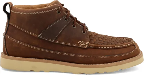 Miniatura 4 de Twisted X Zapatos casuales para hombre, Sillín tejido y sillín aceitado