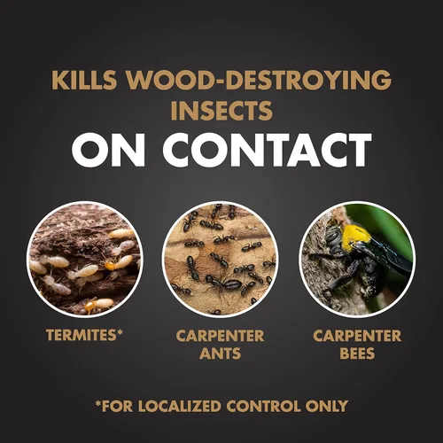 Miniatura 2 de Spectracide Terminate Termitas y Carpenter Ant Killer, 1.33 galones, con pulverizador AccuShot tratamiento de barrera para interiores y hogares