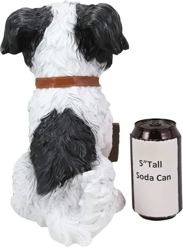 Miniatura 7 de Ebros Adorable juguete realista de Shih Tzu, juguete de raza de perro con cuello de cascabel, letrero de bienvenida de 11.25 pulgadas de alto