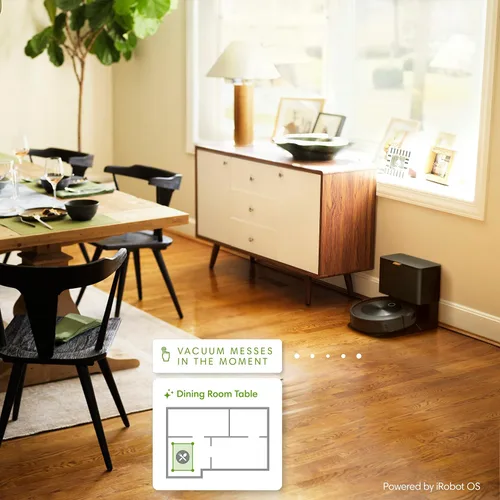 Miniatura 5 de iRobot Roomba J6+ Robot aspirador autovaciante – Identifica y evita residuos de mascotas y cables, se vacía hasta 60 días, mapeo inteligente