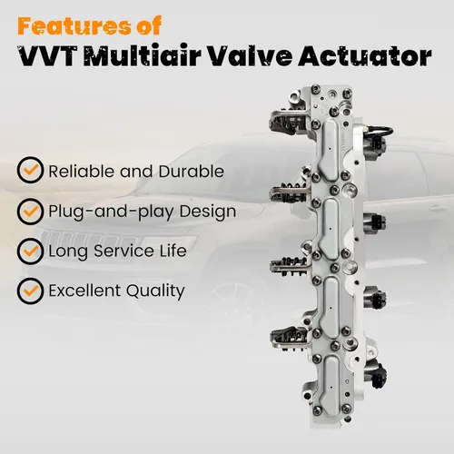 Miniatura 5 de 5047980AE 5047980AC VVT Actuador de válvula multiaire 2.4L compatible con Jeep Cherokee 2014-2023, compatible con Chrysler 200 2015-2017, compatible