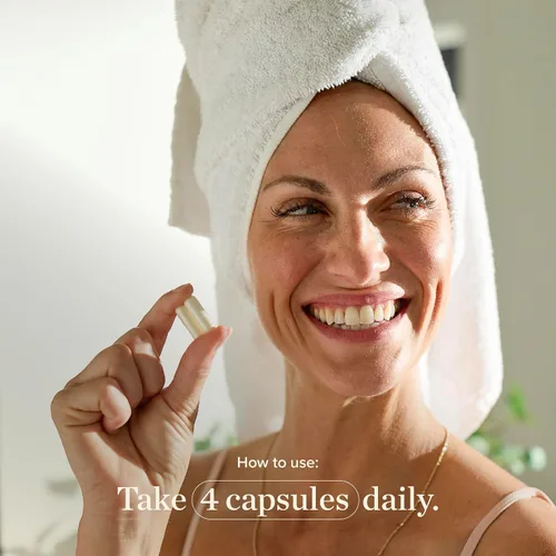 Miniatura 5 de Great Lakes Wellness - Píldoras de colágeno para hombres y mujeres, 120 cápsulas – Péptidos de colágeno VERISOL® Tipos I y III para cabello, piel