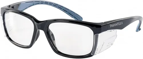 Gafas de seguridad Tarantula Z87.1 para hombres y mujeres, patillas de TPR suave, lentes transparentes antiempañamiento, bloqueo de luz azul,