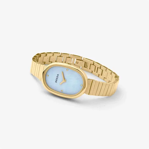 Miniatura 2 de Breda Reloj de pulsera de acero inoxidable y metal, 0.906in