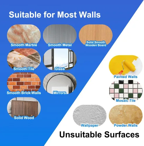 Miniatura 5 de Paquete de 12 ganchos autoadhesivos resistentes – transparentes, impermeables, ganchos de pared adhesivos para llaves, baño, ducha, exterior, Claro