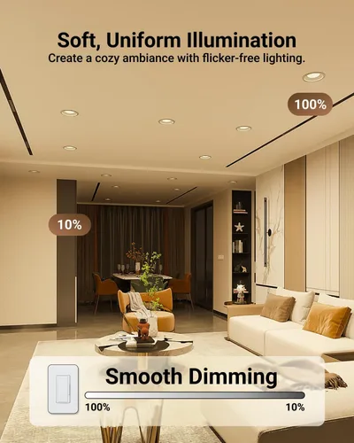 Miniatura 7 de Sunco - Paquete de 12 bombillas LED BR30, bombillas empotradas, bombilla de inundación para interiores, 850 LM, 11 W (equivalente a 65 W), CCT