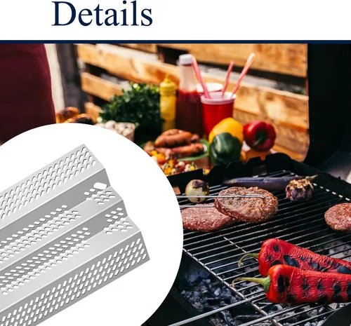 Miniatura 4 de 92461 - Kit de reparación de placa de calor y quemador de parrilla de acero inoxidable, piezas de repuesto para parrillas de gas americanas
