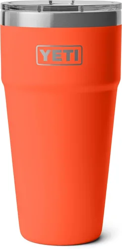 Miniatura 10 de YETI Rambler - Vaso apilable de 20 onzas, acero inoxidable, aislado al vacío con tapa MagSlider Verde mar