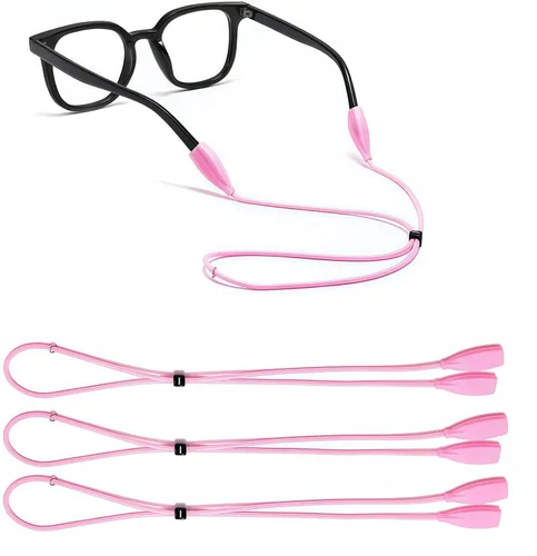 Miniatura 25 de Correa ajustable para gafas, diseño elástico y elástico, adecuado para gafas de miopía, lentes de sol, gafas deportivas