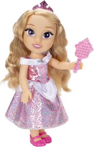 Miniatura 17 de Muñeca Disney Princess, mi amiga, Ariel de 14 pulgadas de alto. Incluye traje extraíble, tiara, zapatos y cepillo