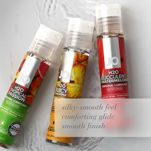 Miniatura 3 de System JO H2o Lubricante con sabor a piña jugosa a base de agua: tamaño 4 onzas