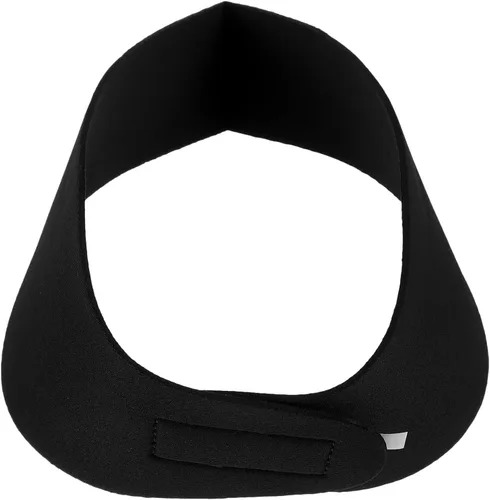 Miniatura 7 de Diadema deportiva impermeable ajustable de neopreno para natación, antideslizante, protector de pelo para natación, buceo, yoga, negro, 20.7