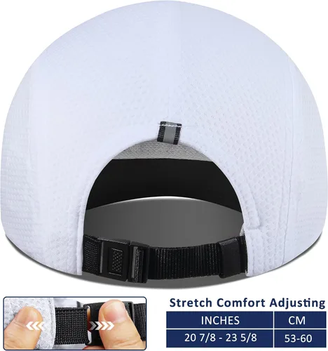 Miniatura 4 de GADIEMKENSD Gorra de correr para mujer Race Day - Excelente ventilación, ligera, reflectante de seguridad
