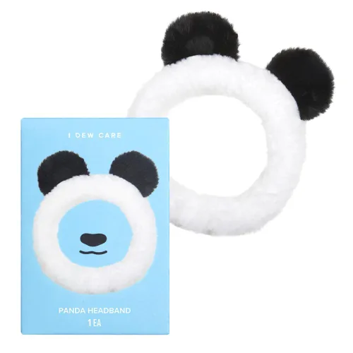 Miniatura 9 de I DEW CARE Diadema para Lavado Facial - Oso Marrón Diadema de Animal para Lavado de Cara y Cuidado de la Piel, Día de Spa, Suave y Esponjosa
