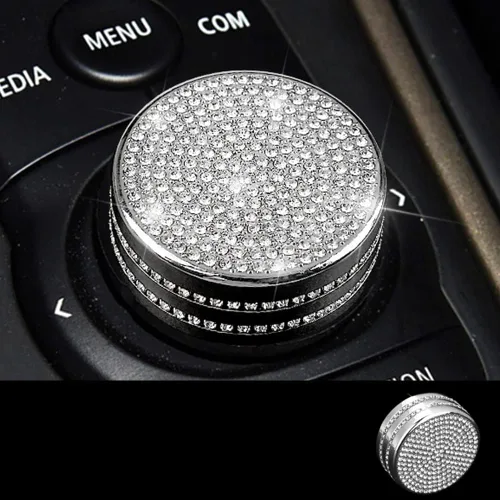 Miniatura 6 de Accesorios interiores brillantes para Mini Cooper F54 F55 F56 F60 con diamantes de imitación de cristal de modificación de moda